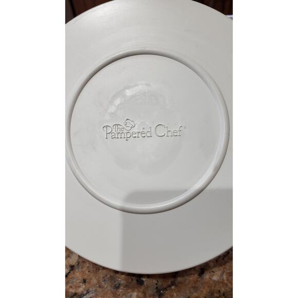 Pampered Chef White Mixing Bowl Lid - Picture 8 of 10